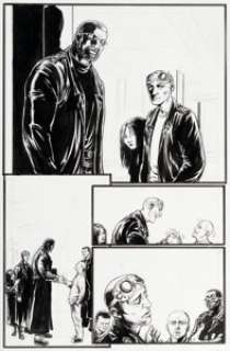 Darick Robertson The Boys #3 Story Page 12 Original Art (DC/WildStorm, 2006).