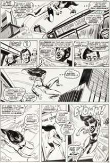 Bob Oksner and Vince Colletta Cancelled Comic Cavalcade #2 Vixen Story Pages 16-20 Original Art (DC, 1978). (Total: 5 Original Art)