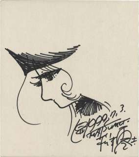 Leiji Matsumoto’s Hand-Drawn Shikishi "Galaxy Express 999" Maetel | Mandarake (Big Web)