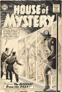 Dick Dillin and Jack Adler House of Mystery #92 Cover Original Art (DC, 1959).