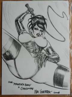 Nik Guerra | Magenta - Dessin original de Nik Guerra - Exemplaire unique - (2008) | Catawiki