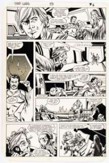 Walt Simonson and Tom Palmer Star Wars #59 Story Page 5 Original Art (Marvel, 1982). | Heritage