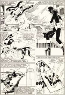 John Byrne and Terry Austin The X-Men #139 Story Page 4 - First Appearance of Kitty Pryde in Costume Original Art (Marvel, 1980). | Heritage