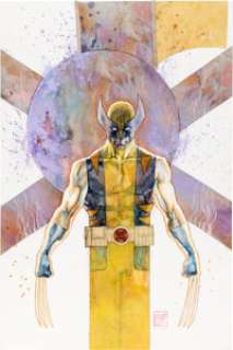 David Mack Wolverine and the X-Men #1 Variant Cover Original Art (Marvel, 2014).