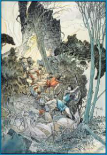 Michael Kaluta Prince Valiant #1 Cover Original Art (Marvel, 1994). | Heritage