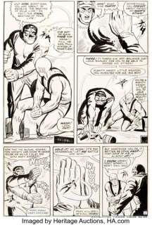 Steve Ditko, George Roussos, and Joe Orlando Tales to Astonish #61 Giant-Man and Wasp Story Page 11 Original Art Group of 2 (Marvel, 1964). (Total: 2 Original Art)