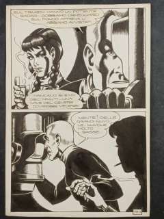 Magnus & Bunker | Kriminal n. 158 - Magnus & Bunker - Tavola Originale "I 5 Giusti" - Page volante - Exemplaire unique - (1968) | Catawiki