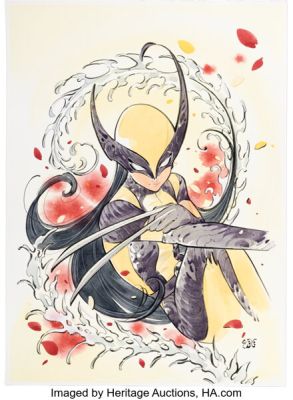 Peach Momoko Women of Marvel: She-Devils #1 Variant Cover Original Art (Marvel, 2025). | Heritage