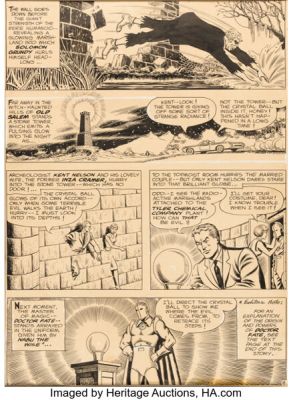 Murphy Anderson Showcase #55 Solomon Grundy and Doctor Fate Story Page 4 Original Art (DC, 1965).