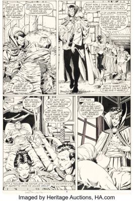 Paul Smith and Terry Austin Doctor Strange #68 Story Page 6 Original Art (Marvel, 1984). | Heritage