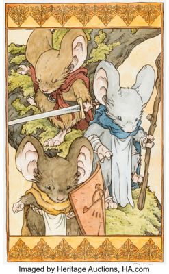 David Petersen Mouse Guard Painting Original Art (Heroes Con, 2017). | Heritage