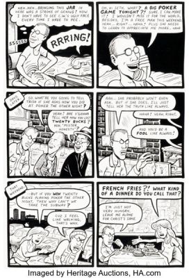 Joe Matt Peepshow #2 Story Page 16 Original Art (Drawn & Quarterly, 1992). | Heritage