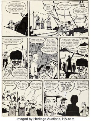 Gilbert Hernandez Love and Rockets - Heartbreak Soup Story Page Original Art (Fantagraphics, undated). | Heritage