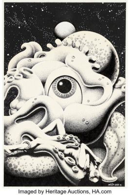 Philippe Caza Galaxie #93 Scène De La Vie De Banlieue Story Page 147 Original Art (Editions Opta, 1972). | Heritage