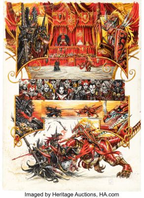 Olivier Ledroit Requiem Chevalier Vampire, Le Couvent des Sœurs de Sang #7 Story Page 15 Original Art (Nickel Productions, 2007). | Heritage