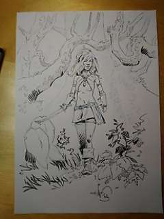 Pellet, Philippe - Pellet, Philippe - Dessin original - Recherche de personnage - (2023)