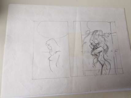 Kuijpers, Henk | Kuijpers, Henk - Schetstekening - Franka 8 - De tanden van de Draak - (1985) | Catawiki