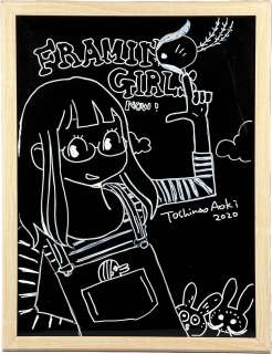Toshinao Aoki’s hand-drawn illustration "FRAMMING GIRLS" | Mandarake (Big Web)