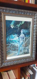 Enzo Sciotti | Oltretomba n. 261 - Enzo Sciotti - Cover originale - La Dannata - Page volante - Exemplaire unique (1983) | Catawiki