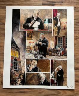 Le Hénanff | Le Henanff, Fabrice - Planche originale couleur - Les Caméléons - Planche 8 - (2002) | Catawiki