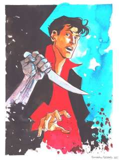 Caracuzzo, Giancarlo | Caracuzzo, Giancarlo - Illustrazione Originale "Dylan Dog" - (2023) | Catawiki