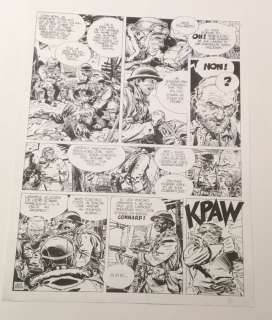 Colin Wilson | Thunderhawks - T1 - Les rangers du ciel - Planche originale n. 8 - (1989) | Catawiki