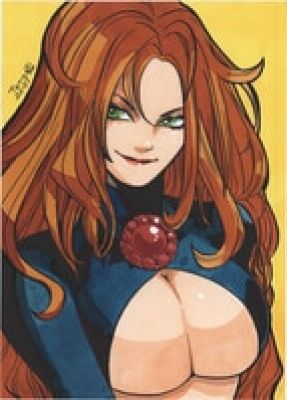 Tomoko Hirabayashi Hand-Drawn Color Illustration "Goblin Queen" | Mandarake (Big Web)