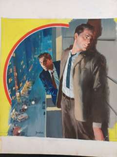 Jacono, Carlo - 1 Original cover - Il Giallo Mondadori n. 888 - Città Controluce: Monk - 1966 | Catawiki