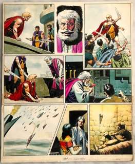 Lawrence, Don - 1 Original colour page - Trigië - The Revolt of the Lokans - 1966 | Catawiki