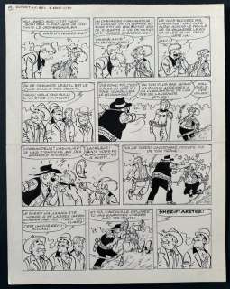 Tibet - 1 Original page - Chick Bill - Schnot le bel à Wood City - 1976 | Catawiki