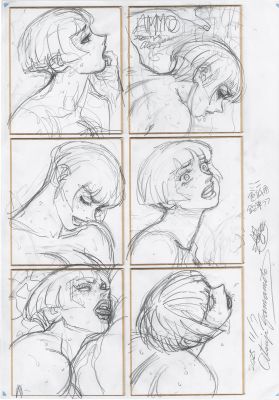 Atsuji Yamamoto hand-drawn illustration &quot: Series :&quot: | Mandarake (Big Web)