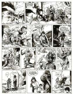 Franz | Poupée d’ivoire, Nuits sauvages, planche originale à l’encre de chine. | Septimus