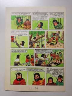 De Moor, Bob - 1 Original colour page - Le Mystère du Vieux château fort - 1947 | Catawiki