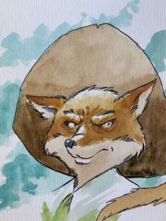 Masbou, Jean-Luc - 1 Original colour drawing - De Capes et de crocs - Armand de Maupertuis | Catawiki