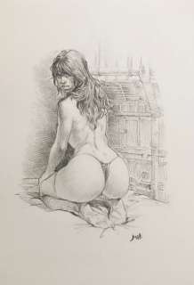 Andrea Jula - 1 Original drawing - Druuna | Catawiki