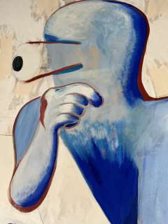 Kamagurka – Acryl op doek – “Schaduw Van De Zon ” 2014 | BD Originaux