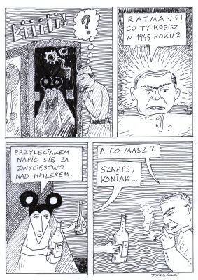Tomasz Niewiadomski | Ratman. Z motyką na słońce, strona 58 | Galeria Komiksu