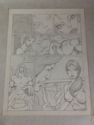 DALE KEOWN of HULK fame original art RARE EARLY Amateur Art 1980s SEXY GIRL | eBay US (Buy It Now)