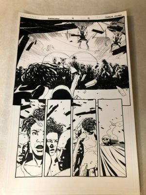 SHADOWMAN #8 original comic art HALF SPLASH BAT CREATURE voodoo 1997 VALIANT | eBay US (Buy It Now)