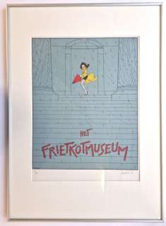 Bosschaert, Jan - 1 Silkscreen - Het Frietkotmuseum - 1984 | Catawiki