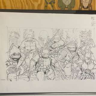 Ben Bishop | NECA - WAVE 1 - CONNECTING - ACTION FIGURE PACKAGING - (ORIGINAL ART) | Ben Bishop