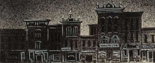 Lee Brown Coye (American, 1907-1981) On the North Side, Scylla the Beautiful interior illustration, 1939 Ink on - | Heritage