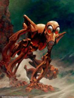 Bernie Wrightson - Original Cover Art for Epic Illustrated #30 "Metal Man" (Marvel, 1985). Bernie -