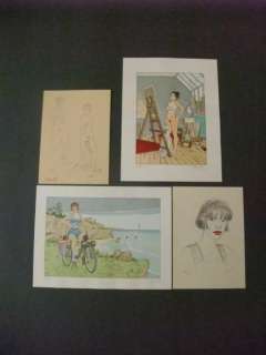 Gibrat | Martine , Aquarelle Martine et son solex, aquarelle N°16, | Geneva Auctions