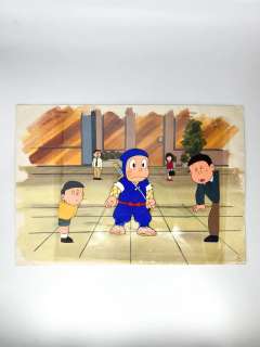 Ninja Hattori-kun (忍者ハットリくん) Kanzo Hattori Deux… | ArtFlow Enchères