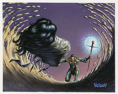  - NELSON DECASTRO UNBURY Issue #122 Painting