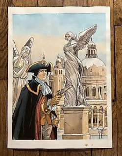 Griffo - 1 Original colour drawing - Giacomo C. - 2023 | Catawiki