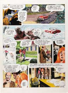 Doug Wildey - Twisted Tales #3 Page Original Art, Group of 4 (Pacific, 1983). "Jonny Quest" artist and -