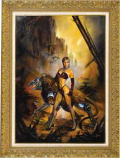 Julie Bell - Heavy Metal, May, 1992 Cover Painting Original Art (Heavy Metal, 1992).  Julie Bell has created a -