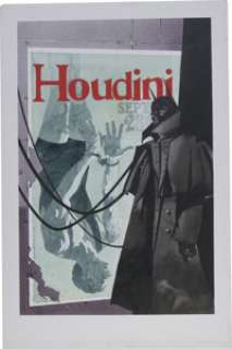 Mark Chiarello - Batman/Houdini: The Devil‘s Workshop Cover Original Art (DC, 1993). Mark Chiarello‘s muted mis en -